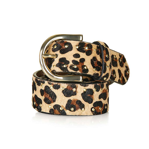 Leopard Stud Belt